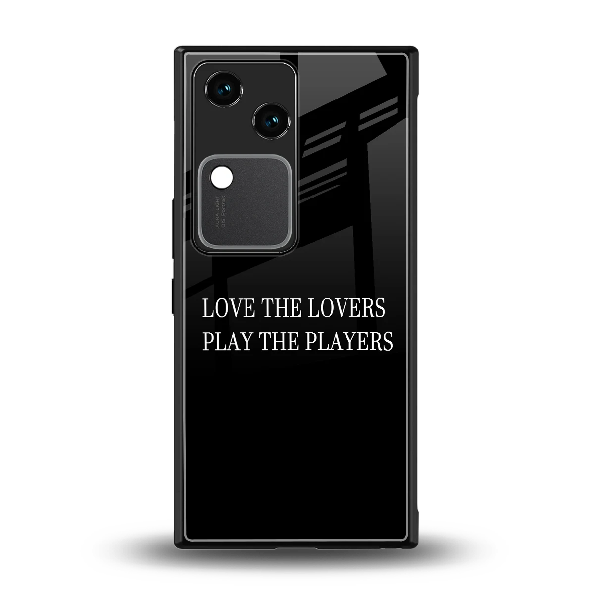 Playbook back phone cover | glass case for vivo v30
