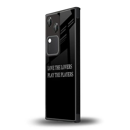 Playbook vivo v30 mobile cover | shockproof glass phone case