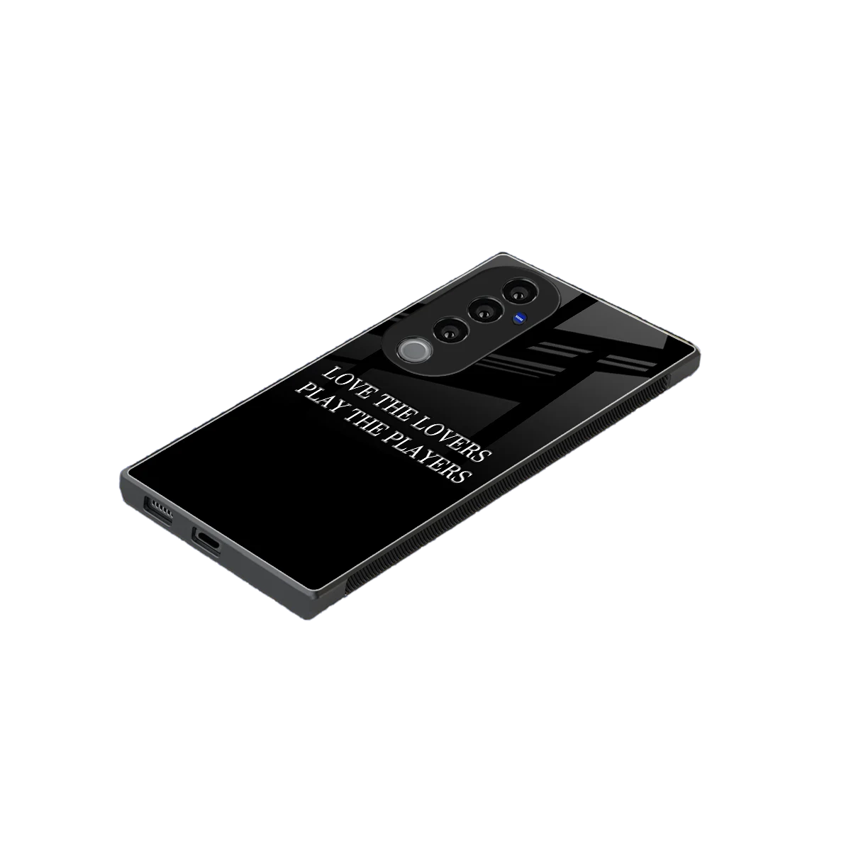 Playbook stylish phone case for vivo v40 pro | glossy glass and slim fit