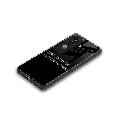 Playbook stylish phone case for vivo v40e | glossy glass and slim fit