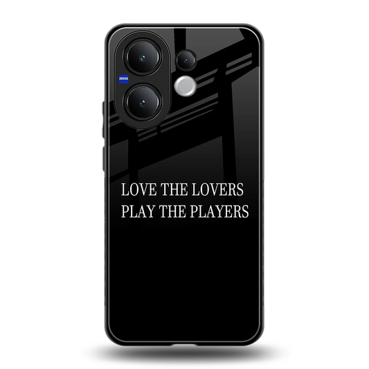 Playbook back phone cover | glass case for vivo v60