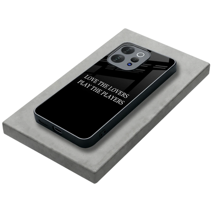 Playbook stylish phone case for vivo v70 | glossy glass and slim fit