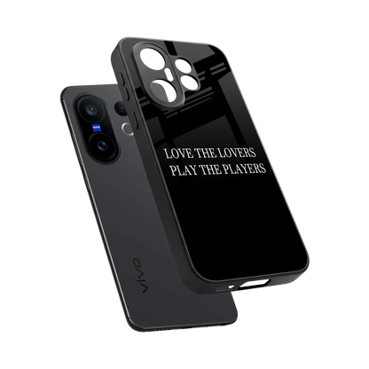 Playbook sleek vivo x200 fe cover with tempered glass back and TPU edges