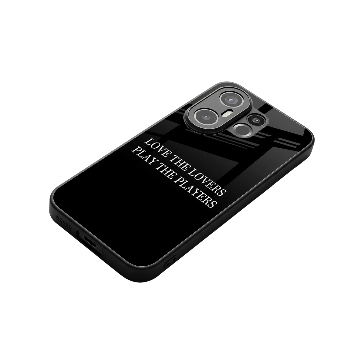 Playbook stylish phone case for vivo x200 fe | glossy glass and slim fit