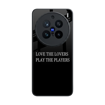 Playbook back phone cover | glass case for vivo x200 pro
