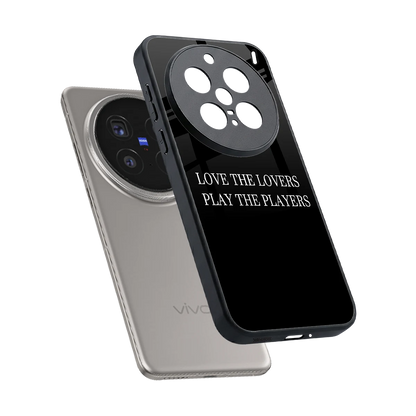 Playbook sleek vivo x200 pro cover with tempered glass back and TPU edges