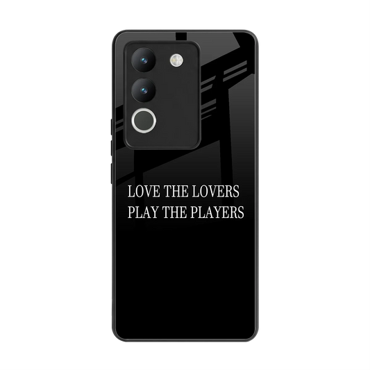 Playbook back phone cover | glass case for vivo y200 5g