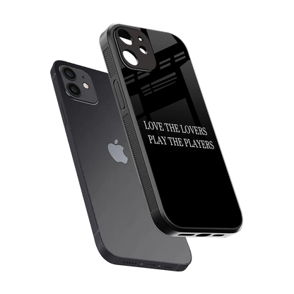 Playbook sleek iphone 11 cover with tempered glass back and TPU edges