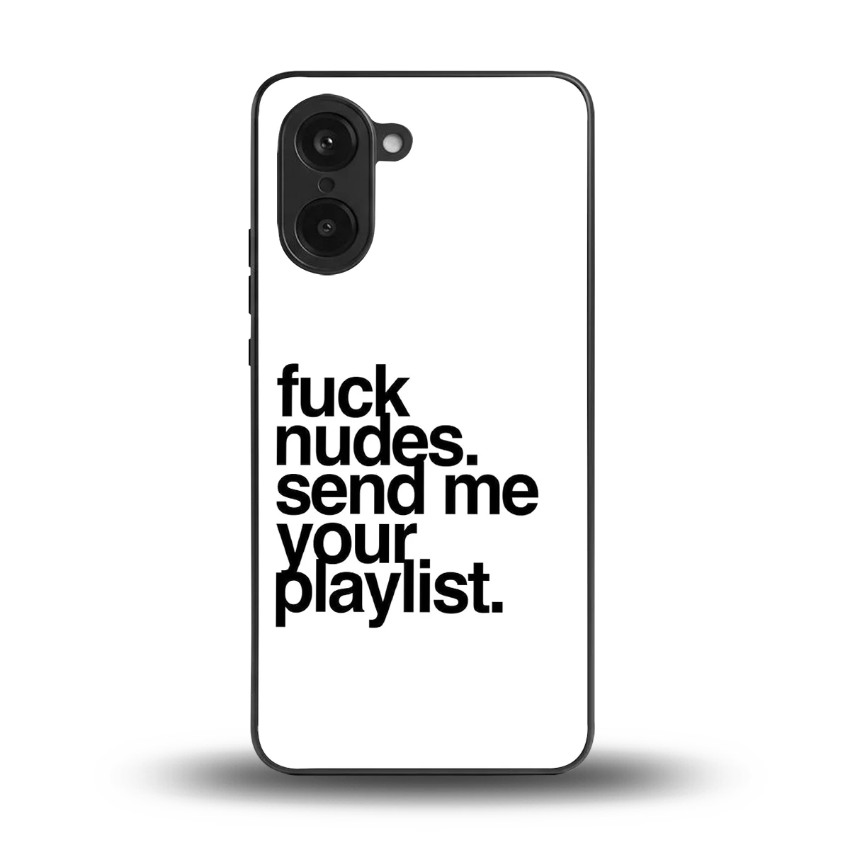 Playlist back phone cover | glass case for oneplus nord ce5 5g