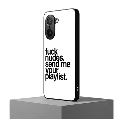 Playlist oneplus nord ce5 5g mobile cover | shockproof glass phone case