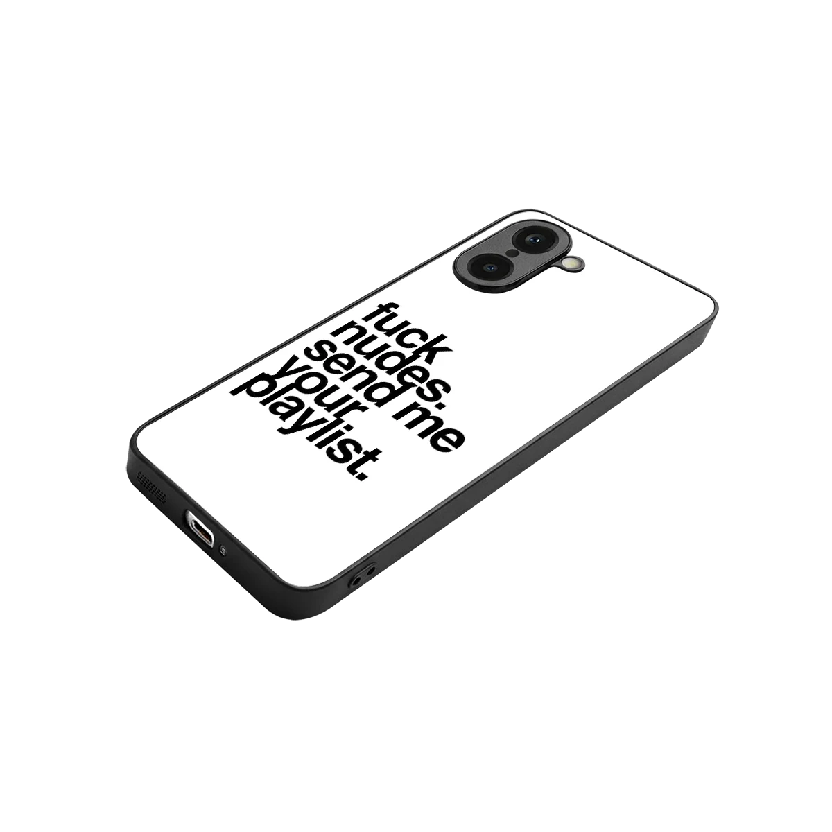 Playlist stylish phone case for oneplus nord ce5 5g | glossy glass and slim fit