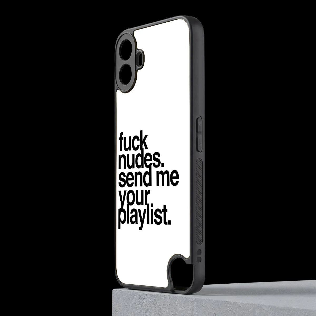 Playlist cmf nothing phone 1 mobile cover | shockproof glass phone case