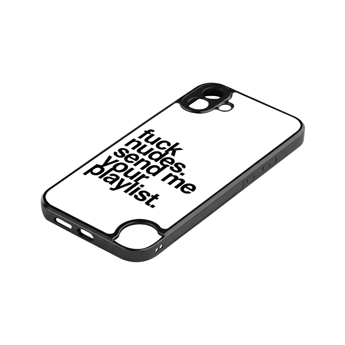 Playlist stylish phone case for cmf nothing phone 1 | glossy glass and slim fit