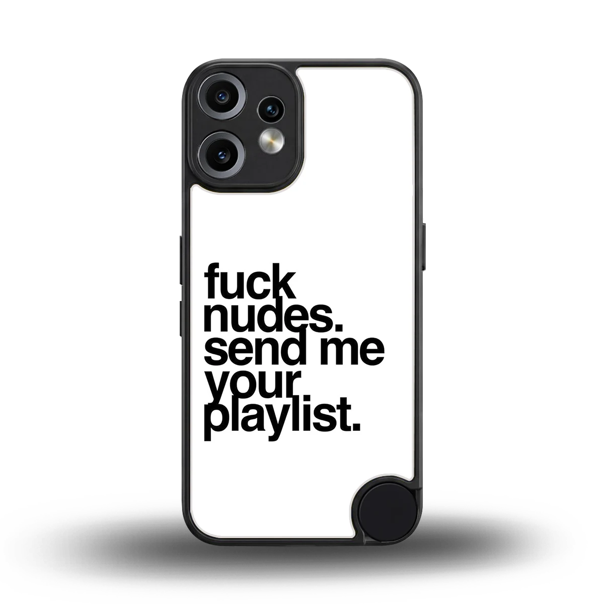 Playlist back phone cover | glass case for cmf nothing phone 2 pro