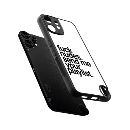 Playlist sleek cmf nothing phone 2 pro cover with tempered glass back and TPU edges