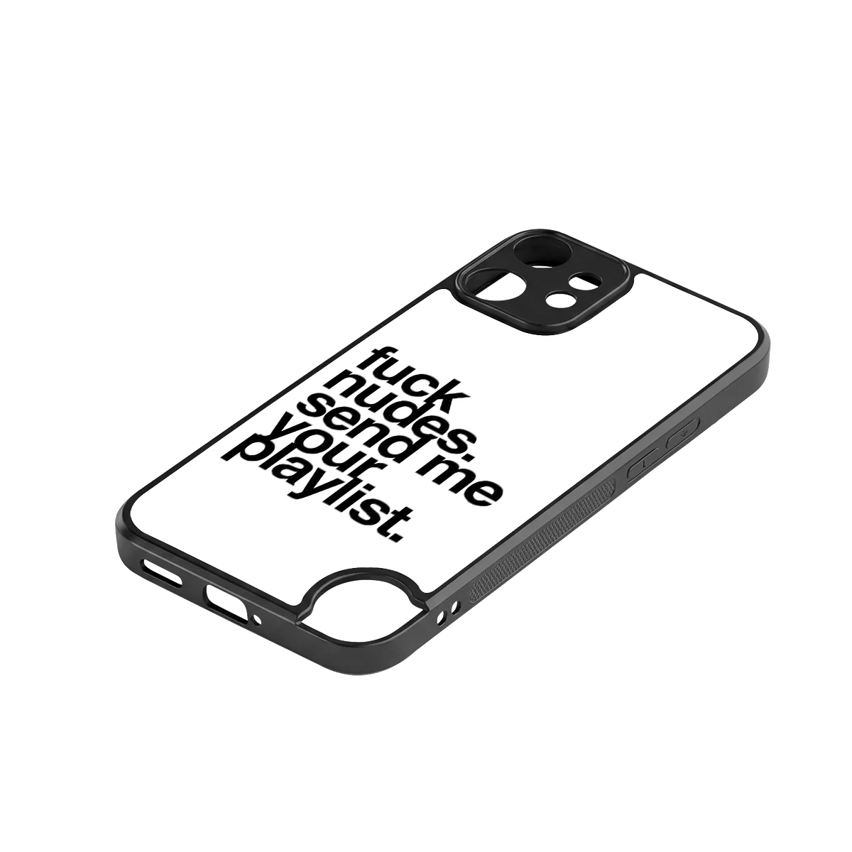 Playlist stylish phone case for cmf nothing phone 2 pro | glossy glass and slim fit