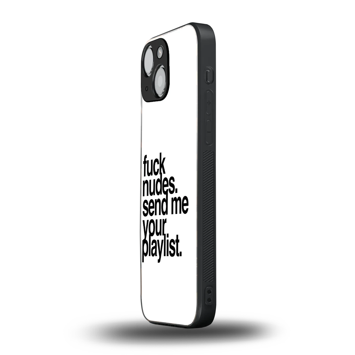 Playlist iphone 12 mini mobile cover | shockproof glass phone case