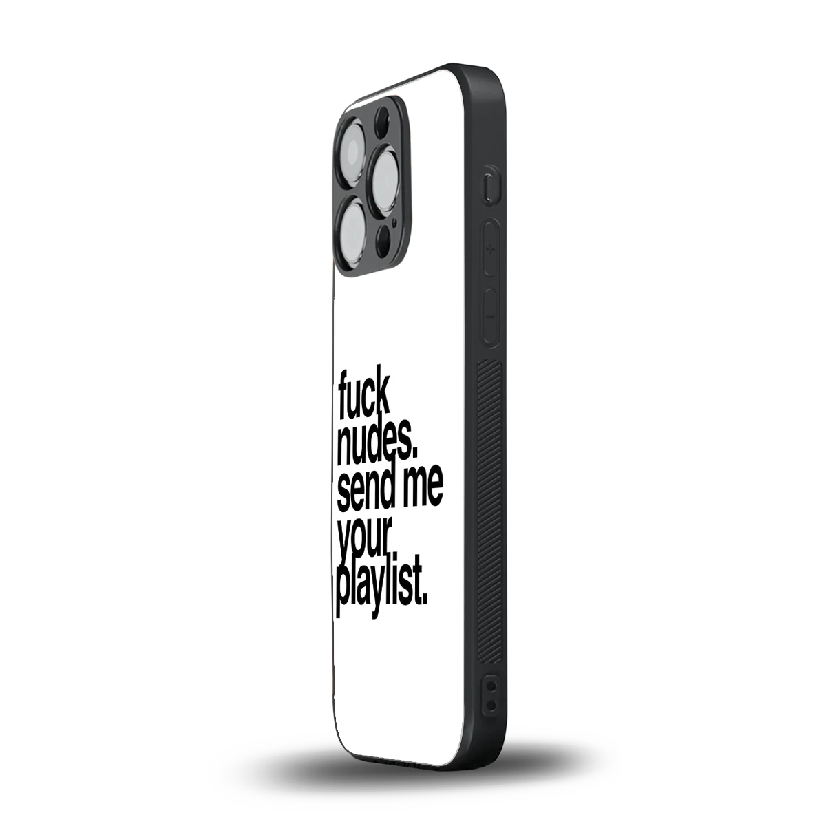 Playlist iphone 13 pro mobile cover | shockproof glass phone case