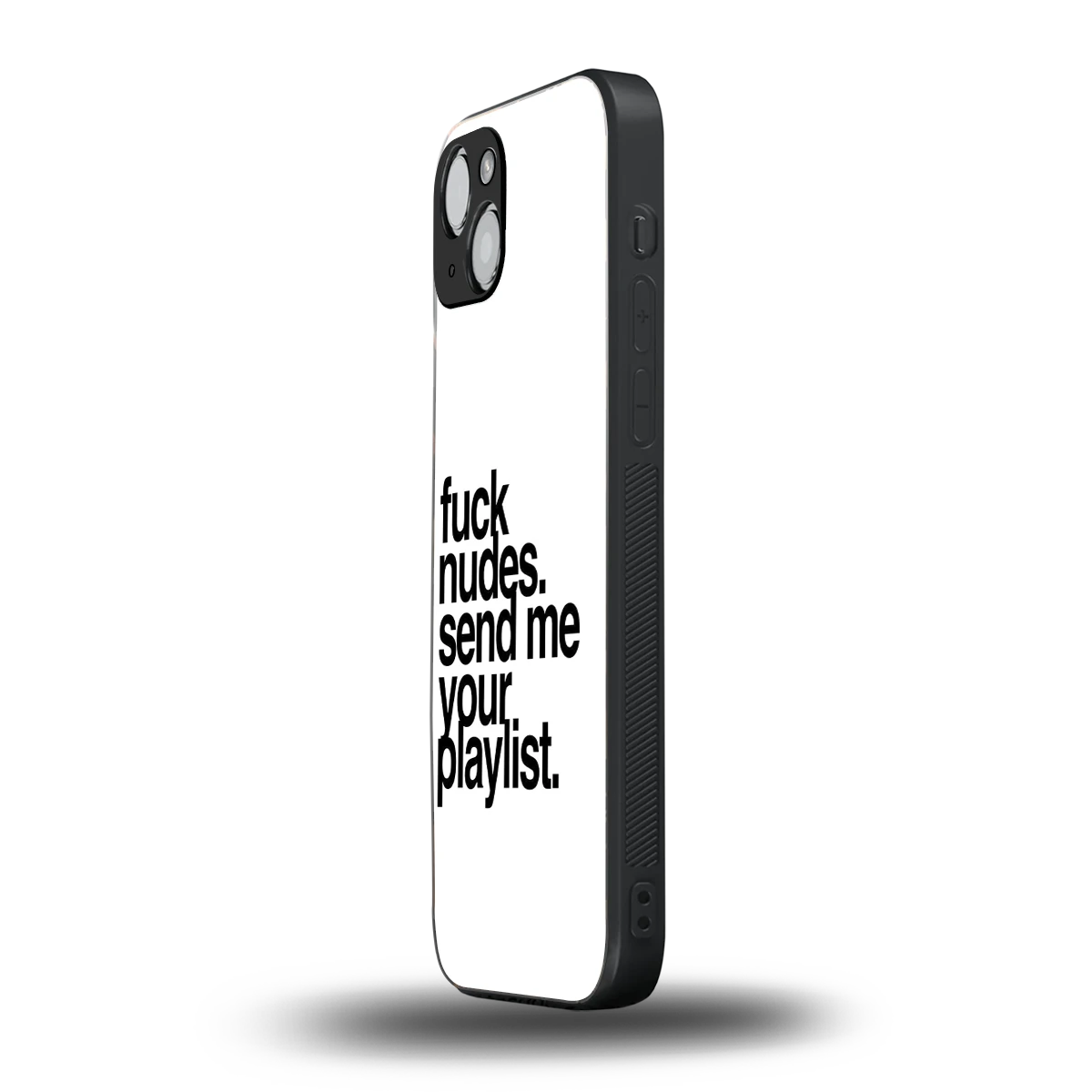 Playlist iphone 14 mobile cover | shockproof glass phone case