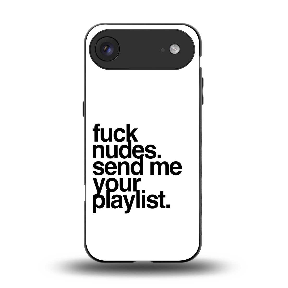 Playlist back phone cover | glass case for iphone air