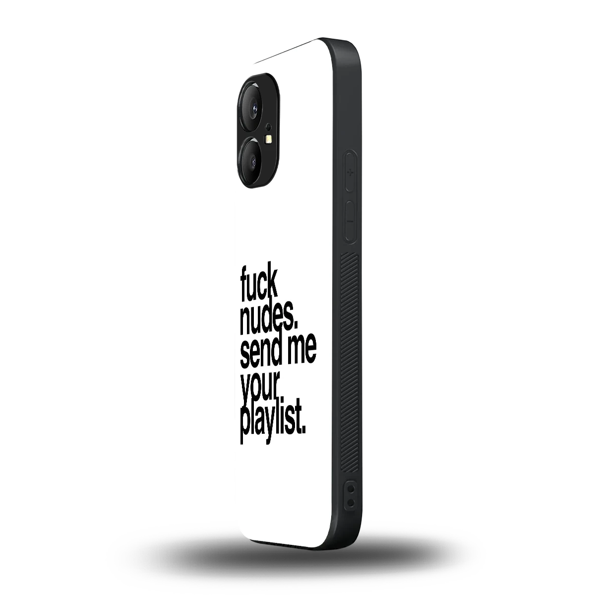 Playlist nothing phone 1 mobile cover | shockproof glass phone case