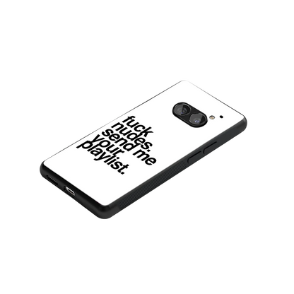 Playlist stylish phone case for nothing phone 2a | glossy glass and slim fit
