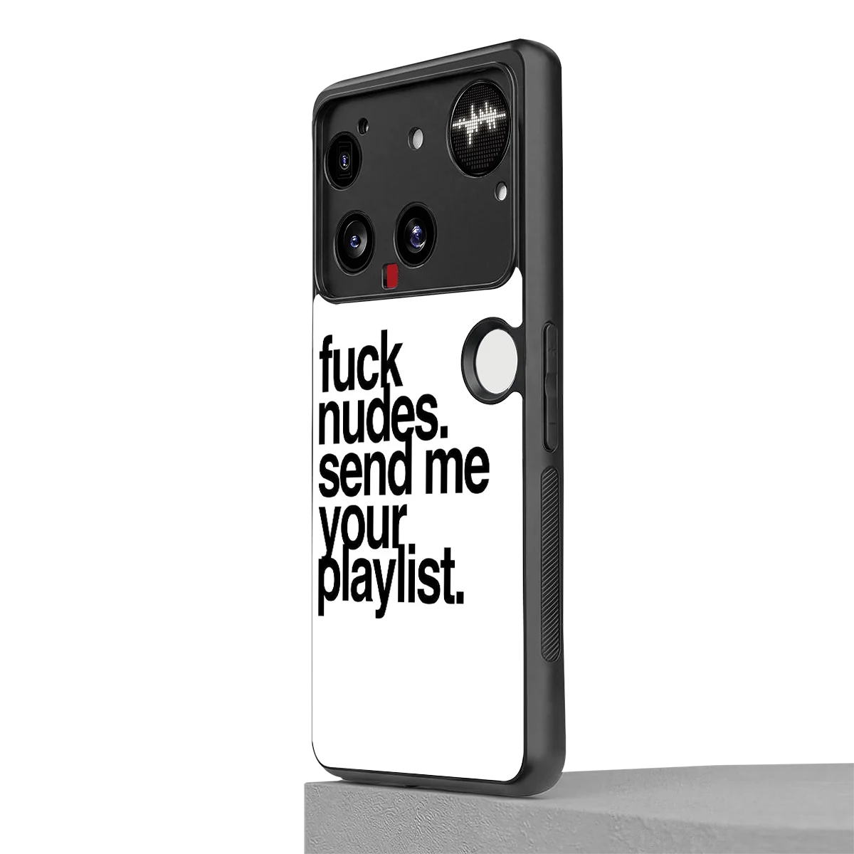 Playlist nothing phone 3 mobile cover | shockproof glass phone case