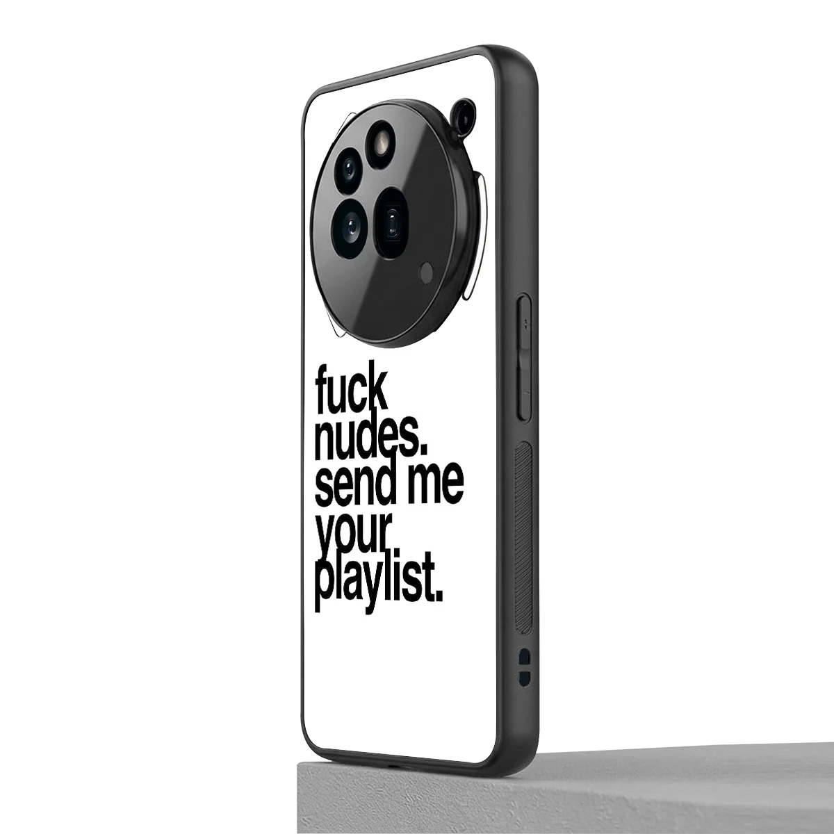 Playlist nothing phone 3a pro mobile cover | shockproof glass phone case