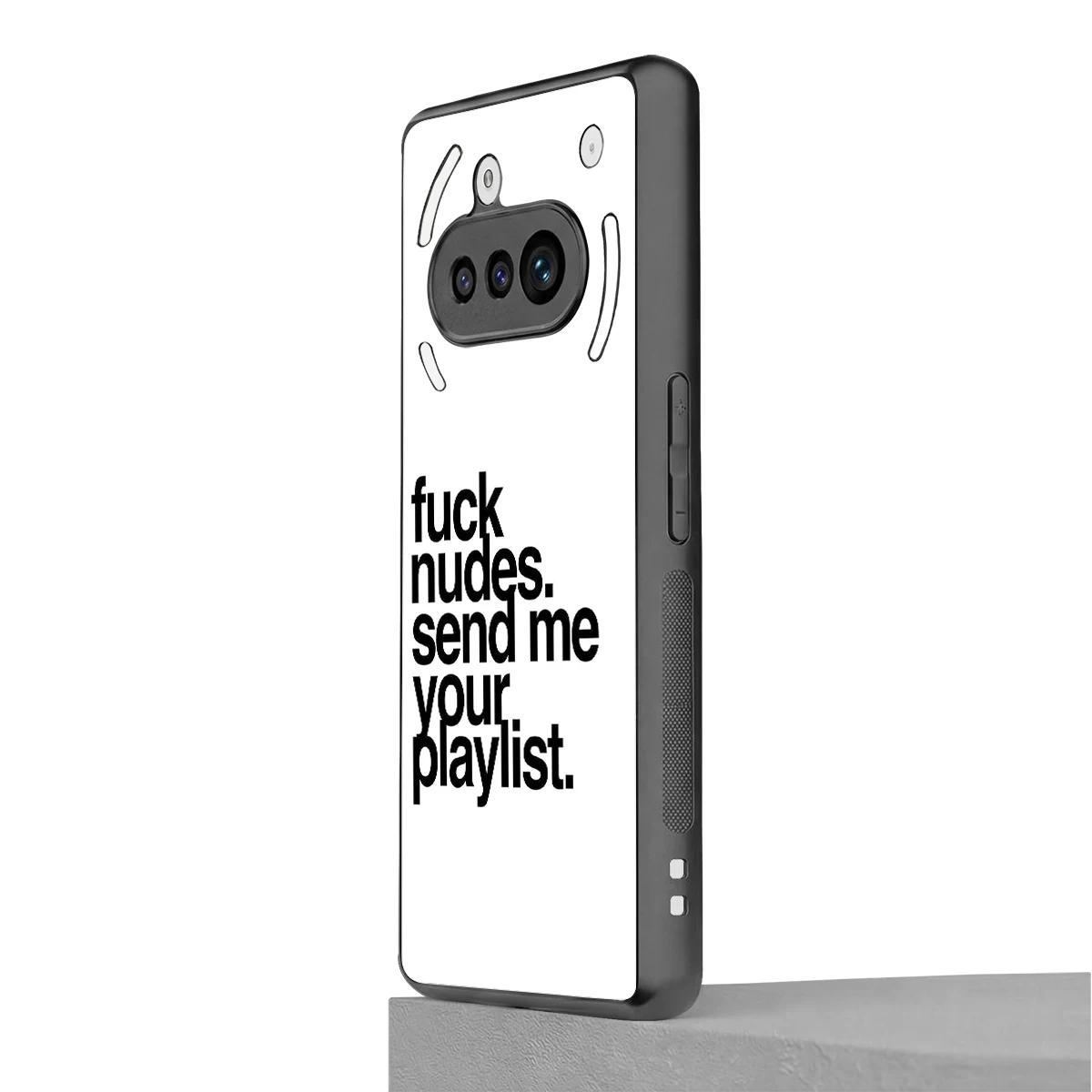 Playlist nothing phone 3a mobile cover | shockproof glass phone case
