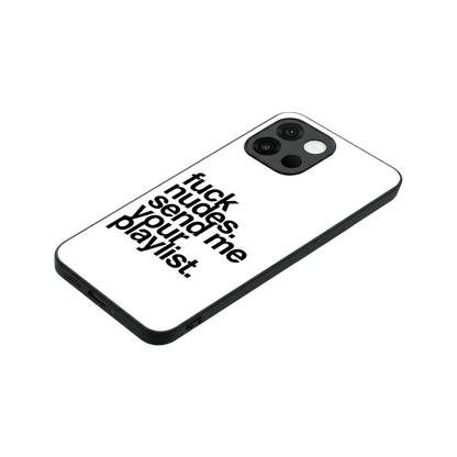 Playlist stylish phone case for oneplus 13s | glossy glass and slim fit