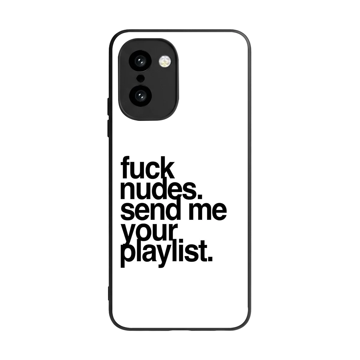 Playlist back phone cover | glass case for oneplus 15r
