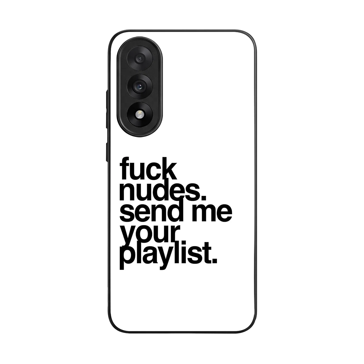 Playlist back phone cover | glass case for oneplus nord 5