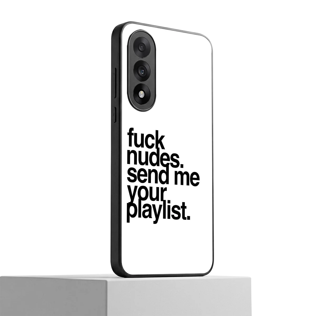 Playlist oneplus nord 5 mobile cover | shockproof glass phone case