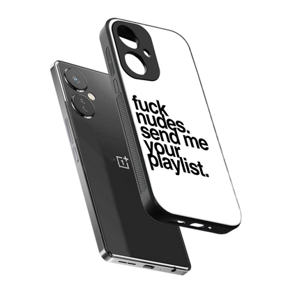 Playlist sleek oneplus nord ce 3 cover with tempered glass back and TPU edges