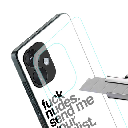 Playlist stylish phone case for oneplus nord ce 3 | glossy glass and slim fit