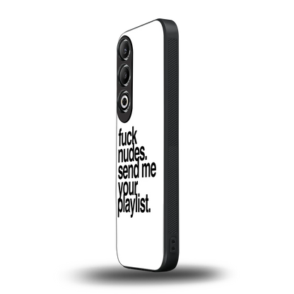 Playlist oneplus nord ce 4 mobile cover | shockproof glass phone case