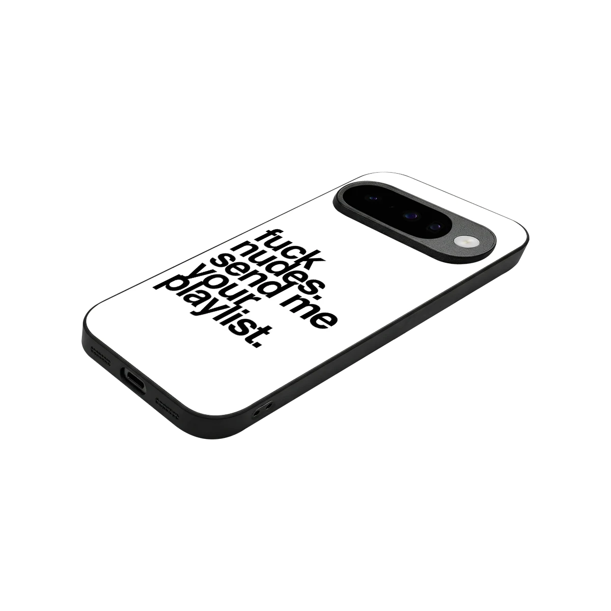 Playlist stylish phone case for google pixel 10 | glossy glass and slim fit