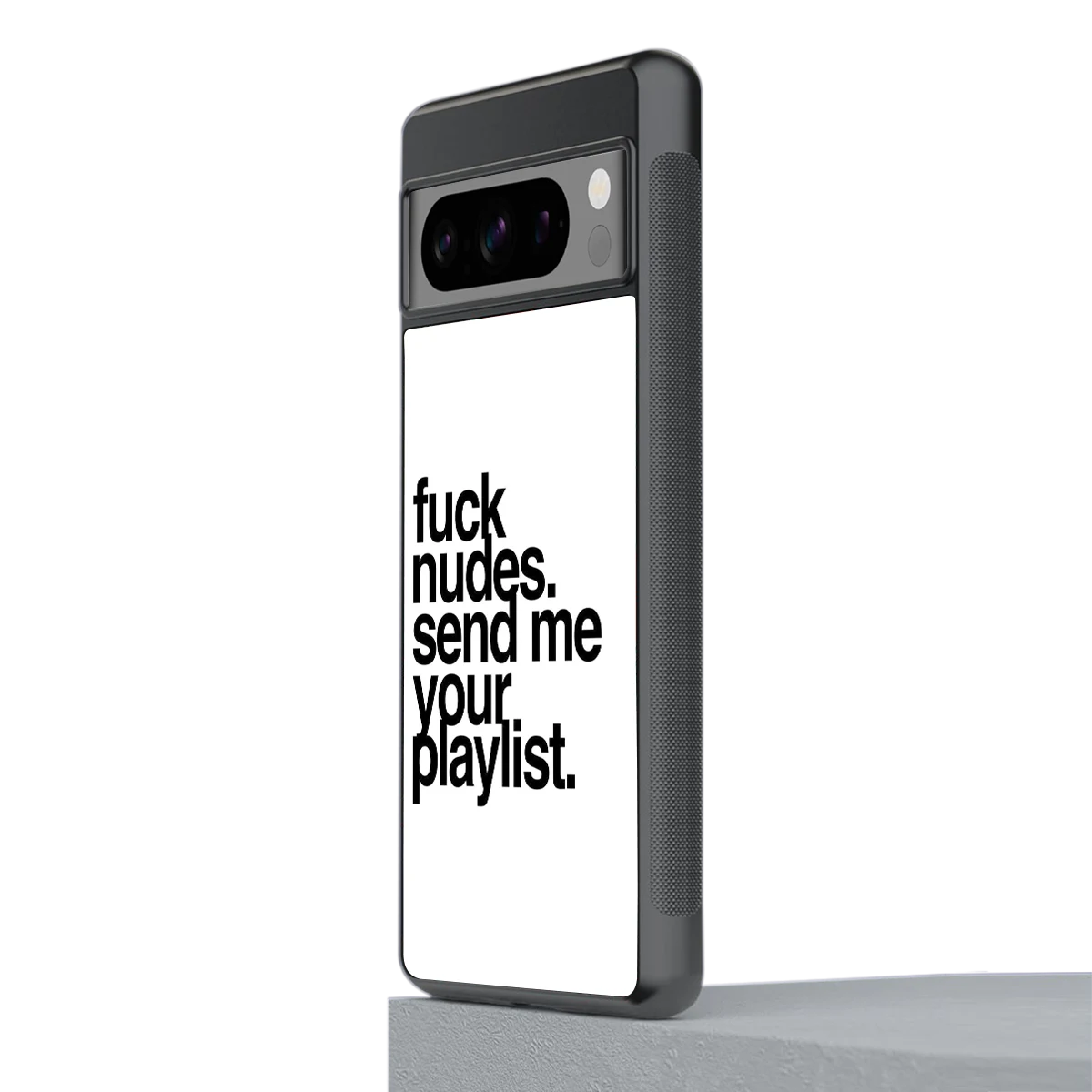 Playlist stylish phone case for google pixel 8 pro | glossy glass and slim fit