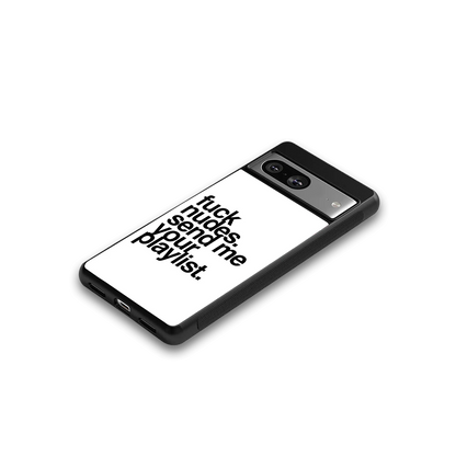 Playlist google pixel 8 mobile cover | shockproof glass phone case