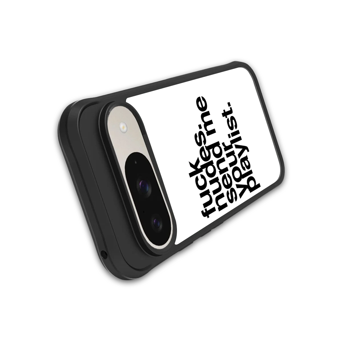 Playlist stylish phone case for google pixel 9 | glossy glass and slim fit