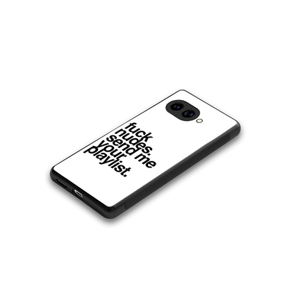 Playlist stylish phone case for google pixel 10a | glossy glass and slim fit