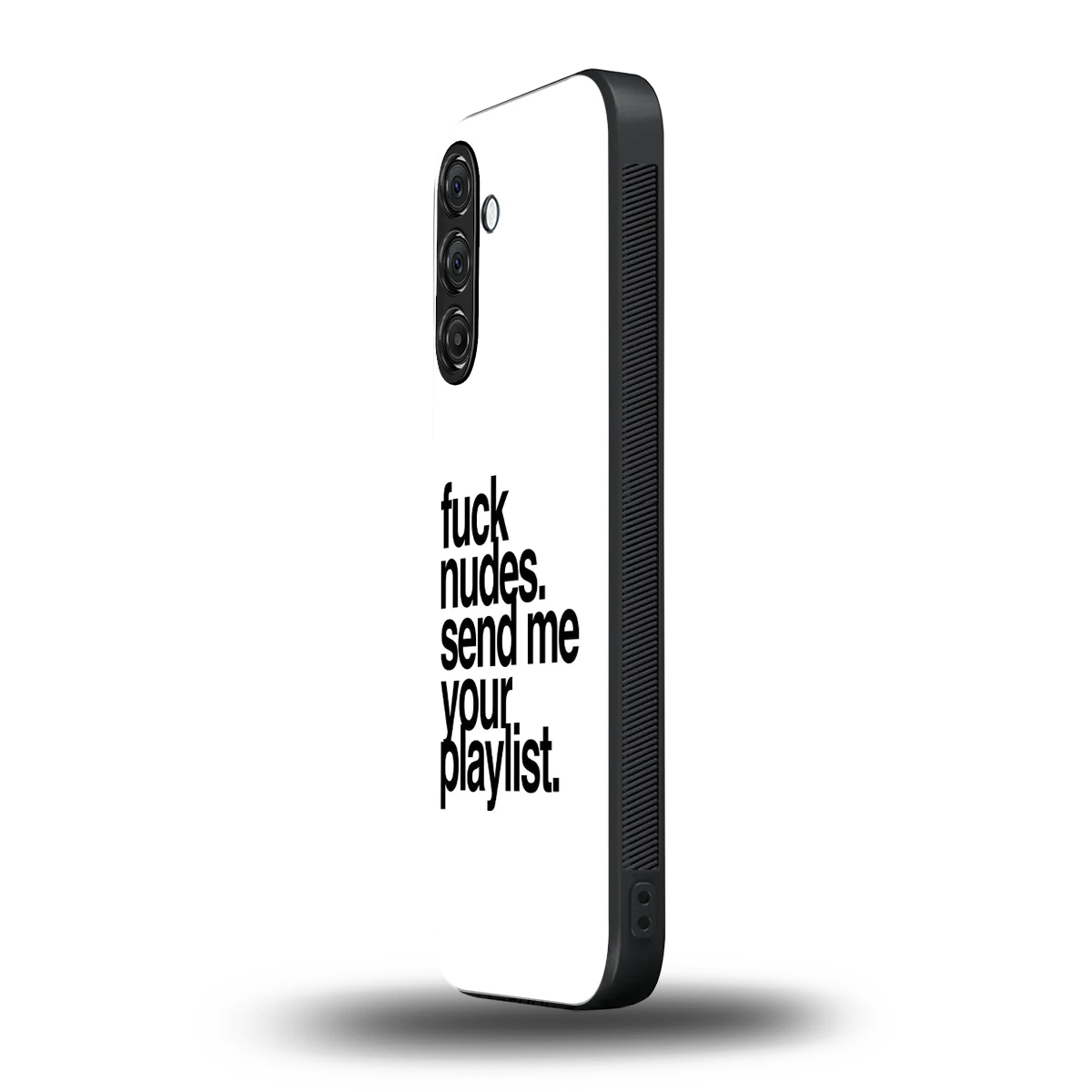 Playlist samsung galaxy a55 5g mobile cover | shockproof glass phone case