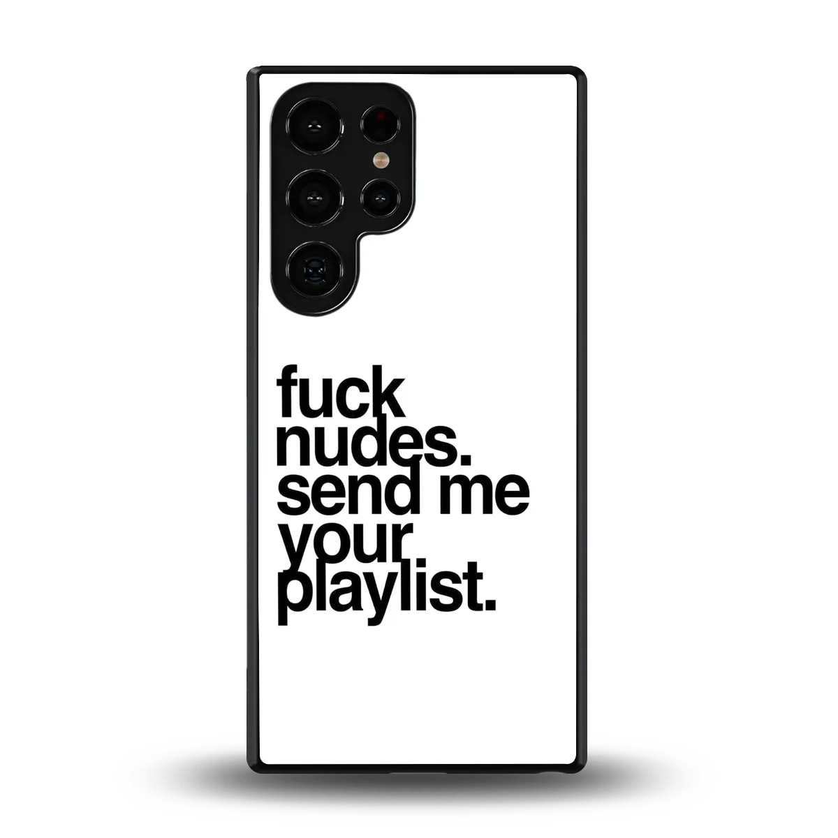 Playlist back phone cover | glass case for samsung galaxy s25 ultra