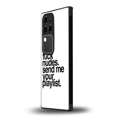 Playlistvivo v30 pro mobile cover | shockproof glass phone case