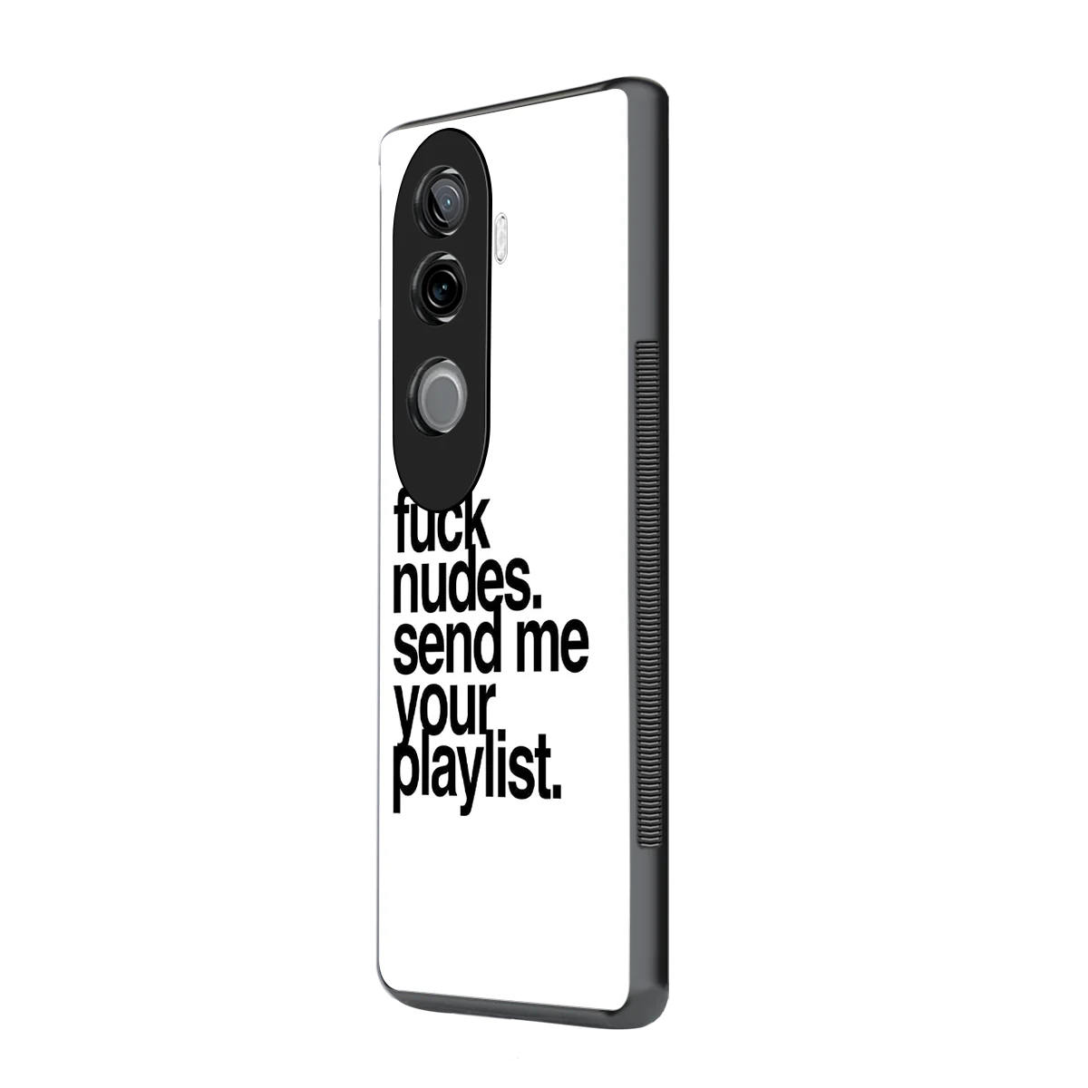 Playlist vivo v40e mobile cover | shockproof glass phone case