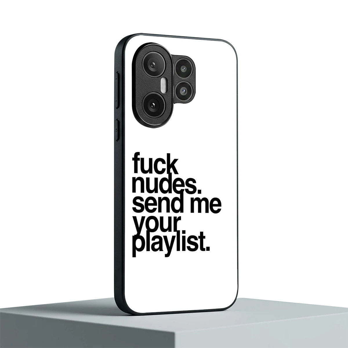 Playlist vivo x200 fe mobile cover | shockproof glass phone case