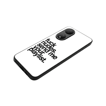 Playlist stylish phone case for Vivo-y100 | glossy glass and slim fit
