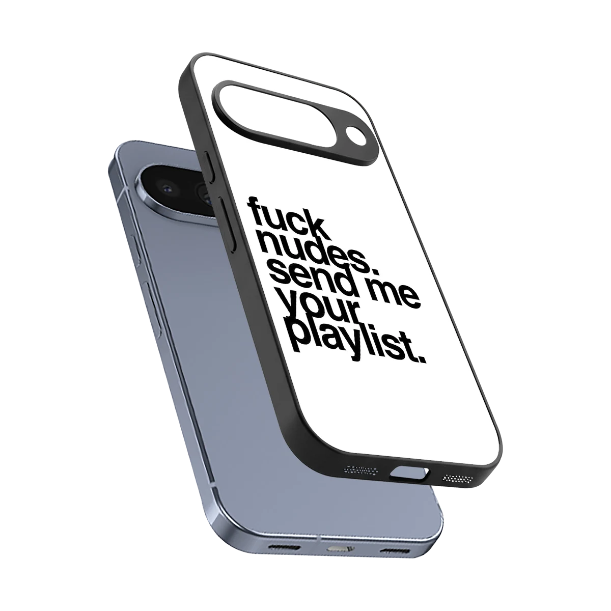 Playlist sleek google pixel 10 cover with tempered glass back and TPU edges
