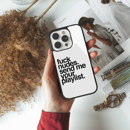 Playlist Phone Case for Iphone 16 | Glass Case