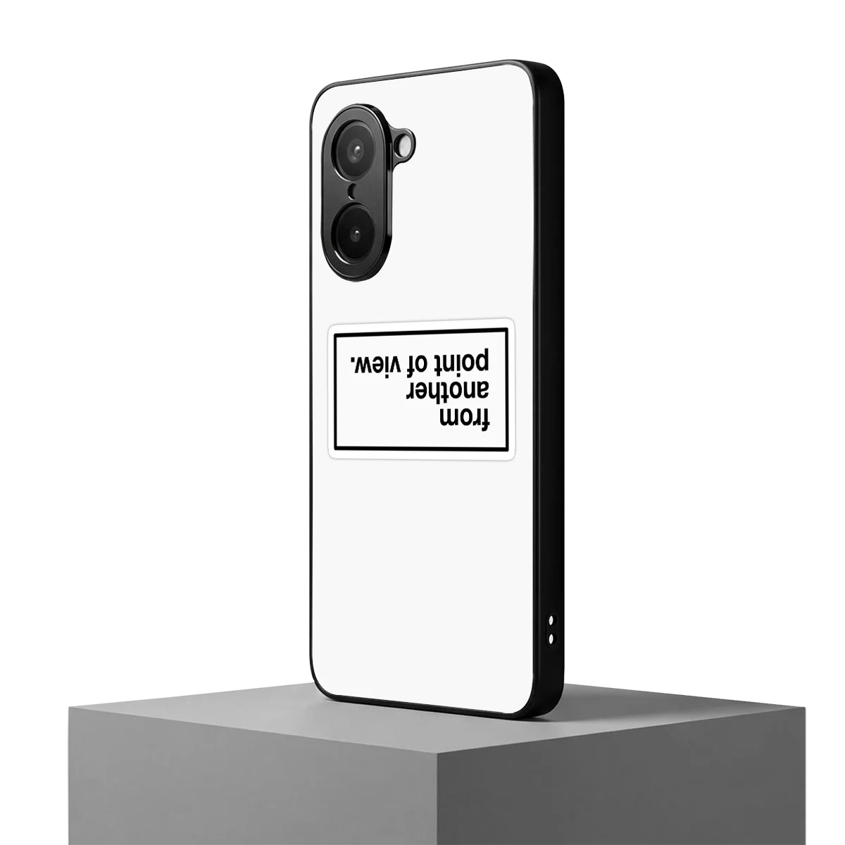 Point Of View White Edition oneplus nord ce5 5g mobile cover | shockproof glass phone case